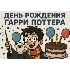 ДЕНЬ РОЖДЕНИЯ ГАРРИ ПОТТЕРА (2026-07-31)