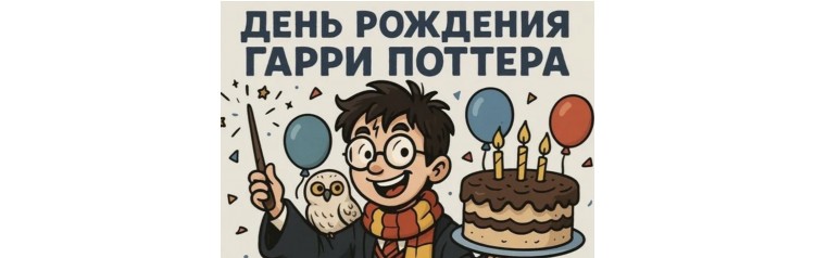 ДЕНЬ РОЖДЕНИЯ ГАРРИ ПОТТЕРА (2026-07-31)